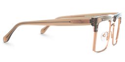 Kiana Square Beige Glasses2