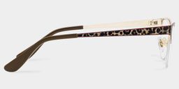 Dorian Brown Leopard print Cat eye Glasses4