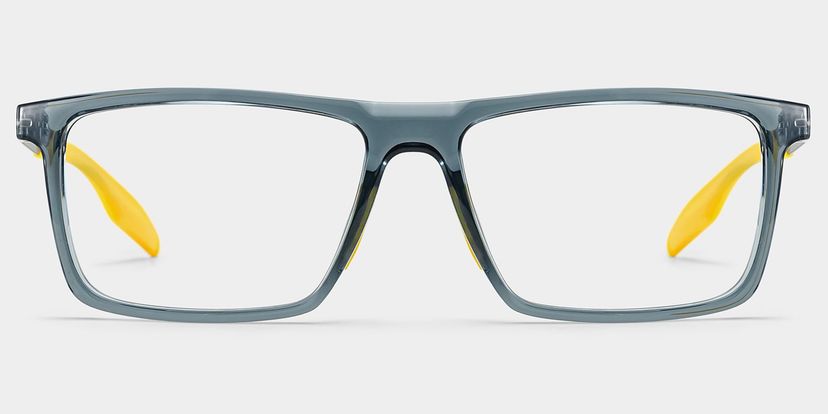Active Rectangle Blue Yellow Glasses