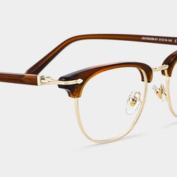 Capri Brown Browline Glasses4