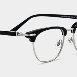 Capri Black Browline Glasses5