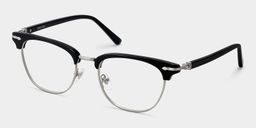 Capri Black Browline Glasses2