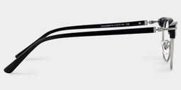 Capri Black Browline Glasses3