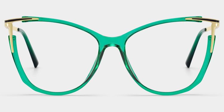 Yomary Green Cat eye Glasses