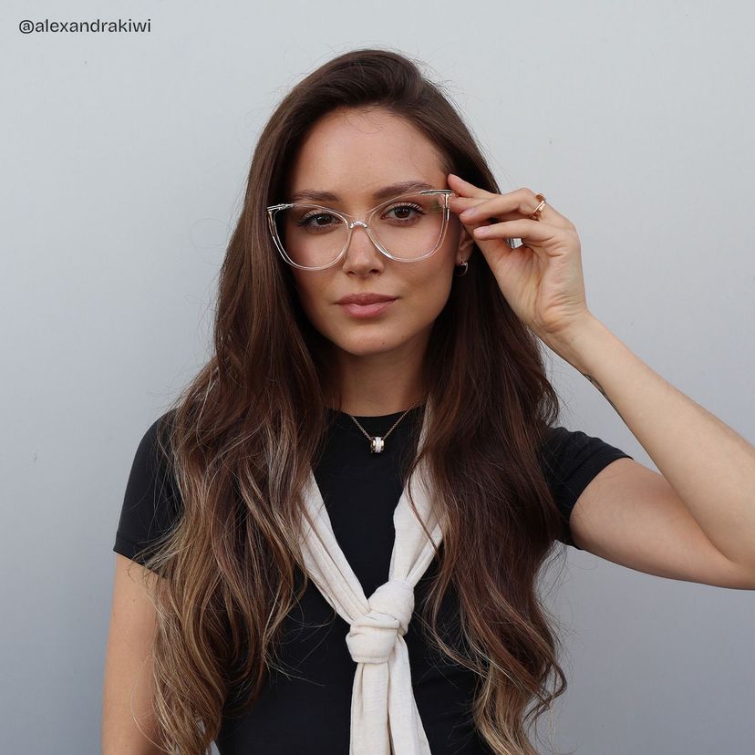 Yomary Cateye Clear Glasses