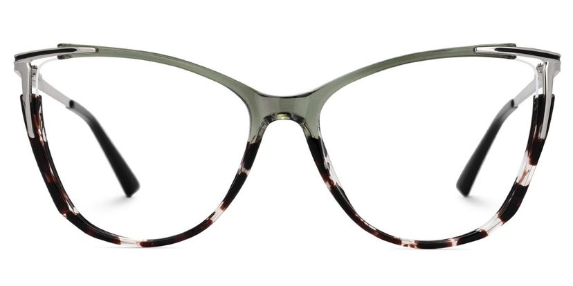 Yomary Two-Tone Cat eye Glasses