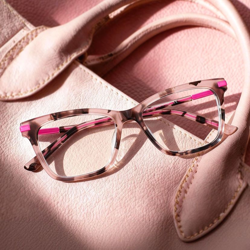 Eliot Rectangle Tortoise Glasses