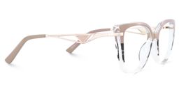 Margret Cateye Tortoise Khaki Glasses3