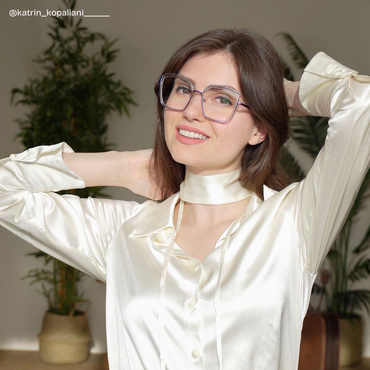 Cordaro Square Clear Frame Glasses for Women | ZEELOOL6