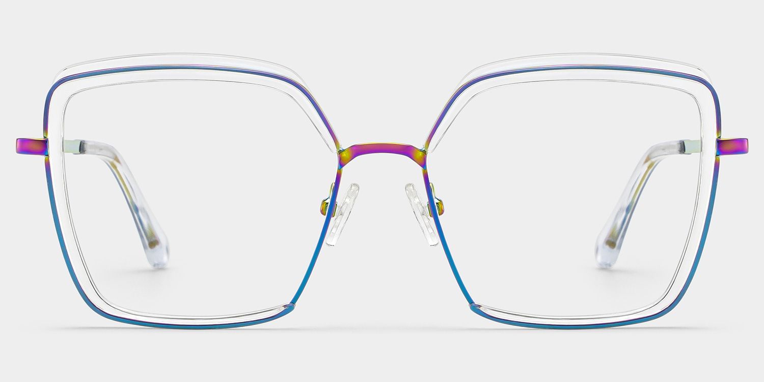 Cordaro Square Clear Frame Glasses for Women | ZEELOOL1