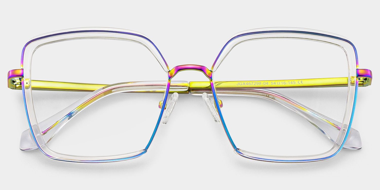 Cordaro Square Clear Frame Glasses for Women | ZEELOOL2