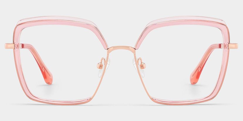 Cordaro Square Pink Glasses