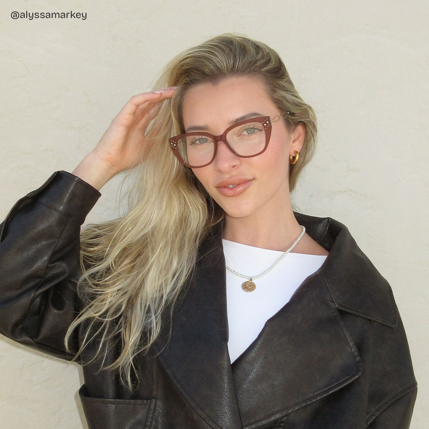 Alma Butterfly Brown Maroon Glasses Frames for Women| ZEELOOL6