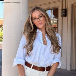 Clara Two-tone Cat eye Glasses6