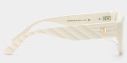 Hannah White Rectangle Glasses3