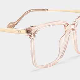 Zeyna Square Beige Glasses4