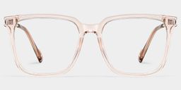 Zeyna Square Beige Glasses0