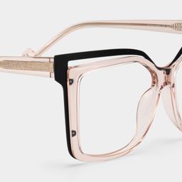 Twolla Square Beige Glasses5