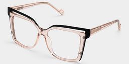 Twolla Square Beige Glasses3