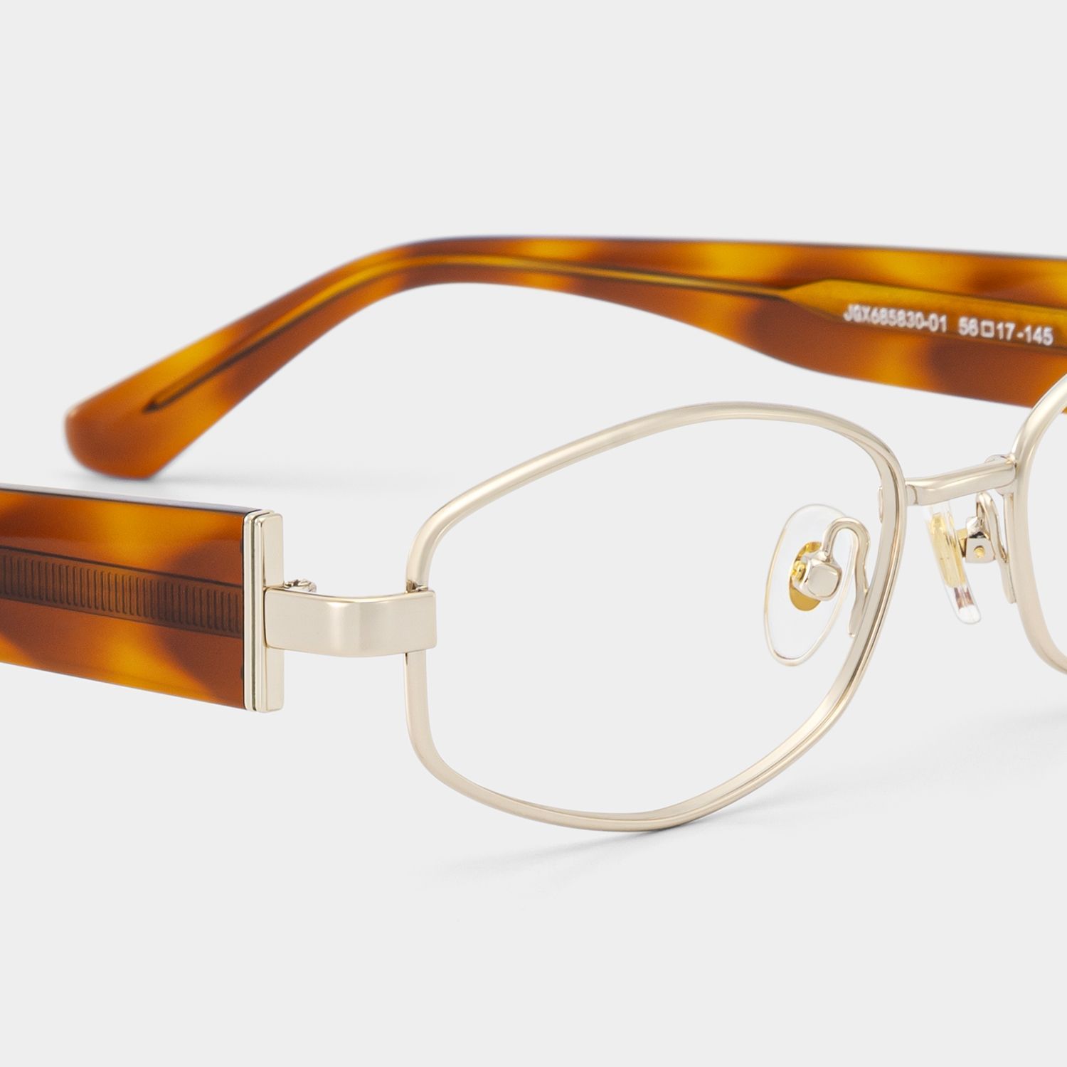 Dakota Warm Brown Tortoise Rectangle Glasses | ZEELOOL5