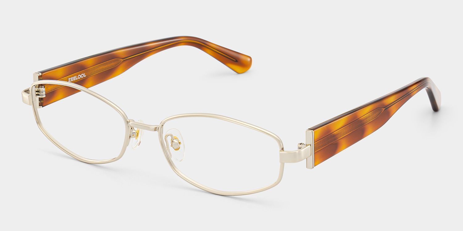Dakota Warm Brown Tortoise Rectangle Glasses | ZEELOOL3