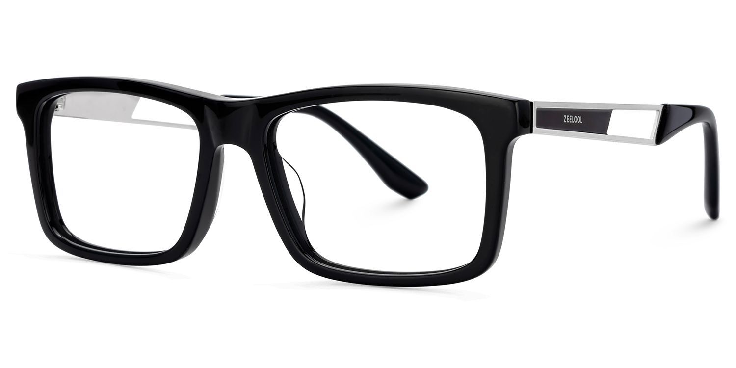 Thin Rectangle Glasses in Business Style | Zeelool2
