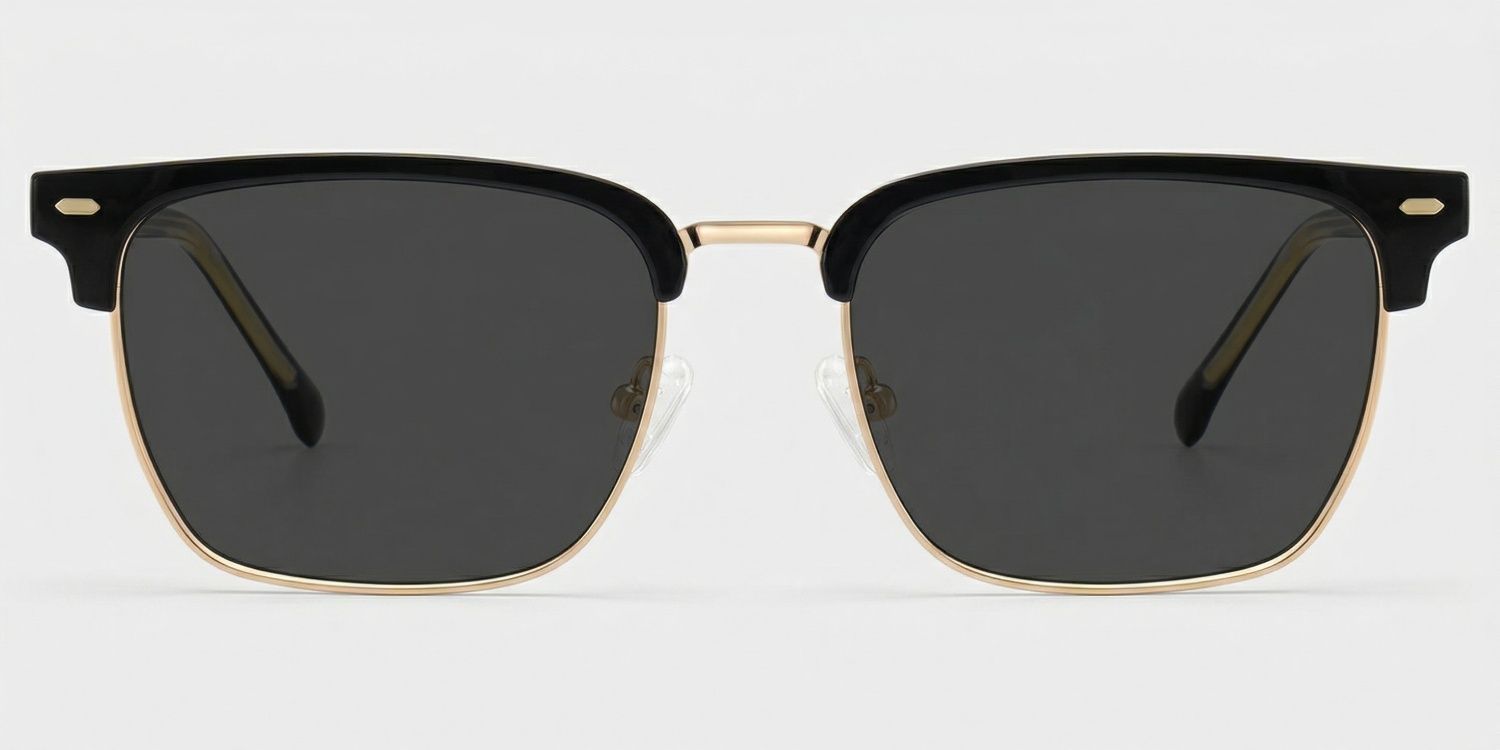 Braidsby Mixed Black Browline Frame Sunglasses | ZEELOOL0