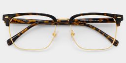 Braidsby Tortoise Browline Glasses1