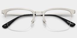 Peyton Silver Browline Glasses2