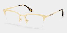 Peyton Gold Browline Glasses3