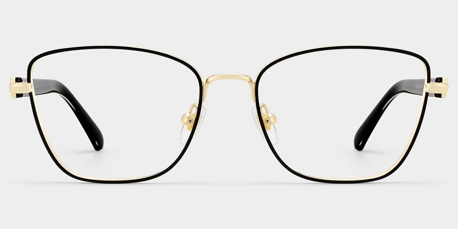 Lucille Black Butterfly Glasses | ZEELOOL1