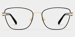Lucille Black Butterfly Glasses1