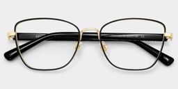 Lucille Black Butterfly Glasses2