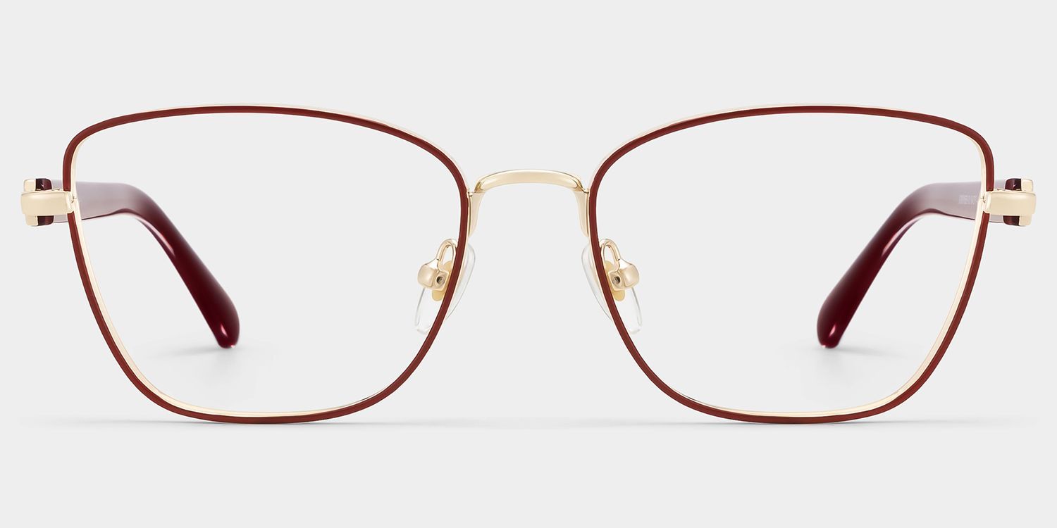 Lucille Red Butterfly Glasses | ZEELOOL1