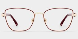 Lucille Red Butterfly Glasses1