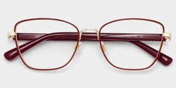 Lucille Red Butterfly Glasses2