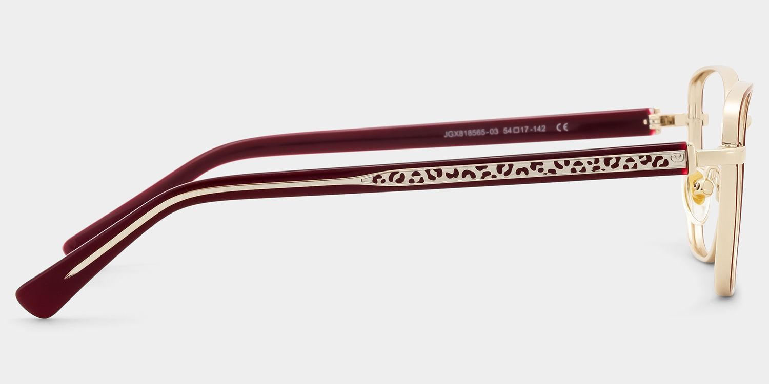 Lucille Red Butterfly Glasses | ZEELOOL4
