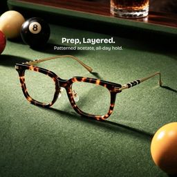 Rayne Tortoise Square Glasses0