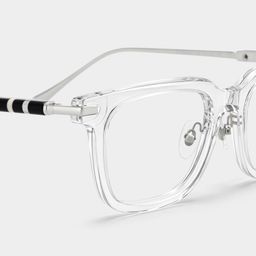 Rayne Clear Square Glasses5