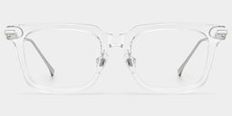 Rayne Clear Square Glasses0