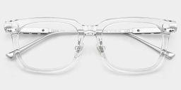 Rayne Clear Square Glasses1