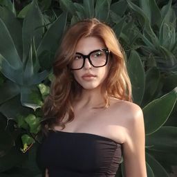 Scicluna Square Black Glasses6