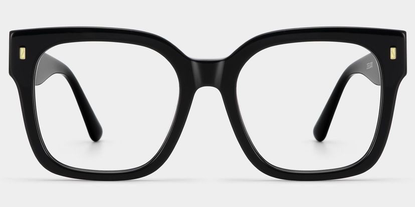 Scicluna Black Square Glasses