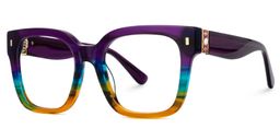 Scicluna Square Multicolor Glasses2