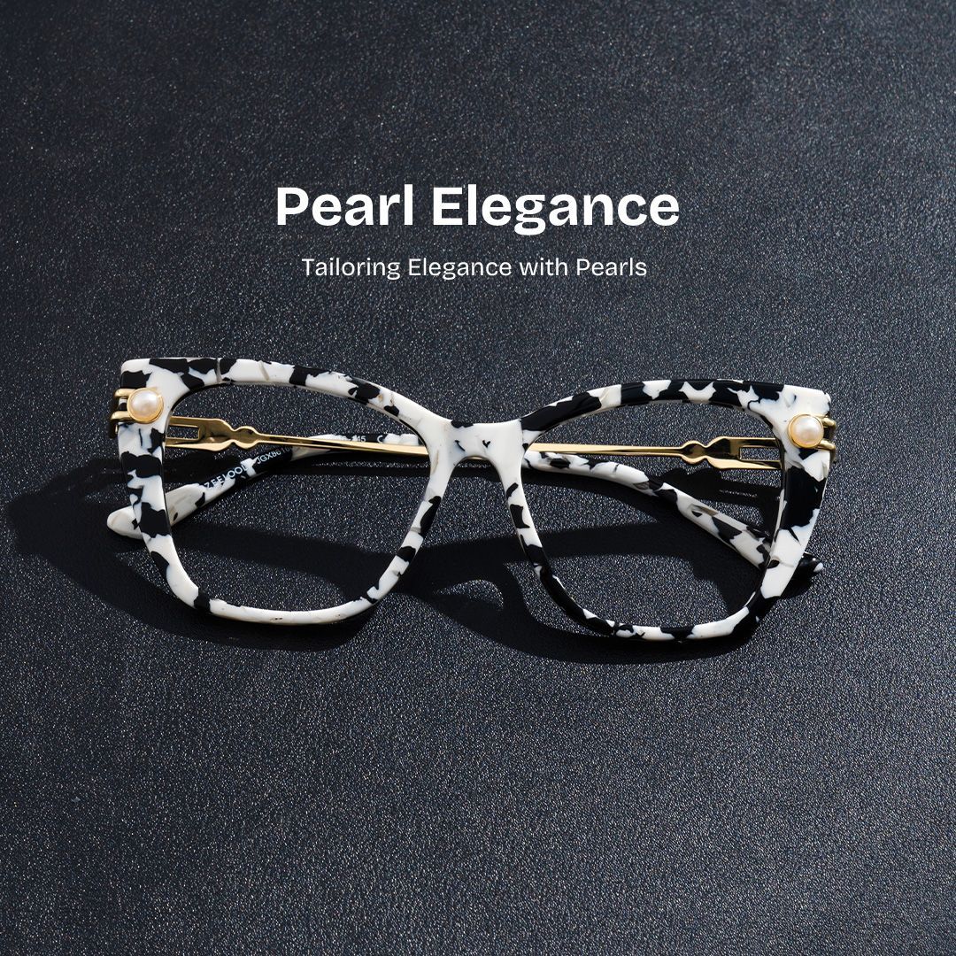 Victor Eyeglasses in Cat eye Cow Frame | Zeelool0
