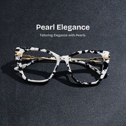 Victor Cow Cat eye Glasses0