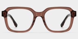 Parker Brown Square Glasses1