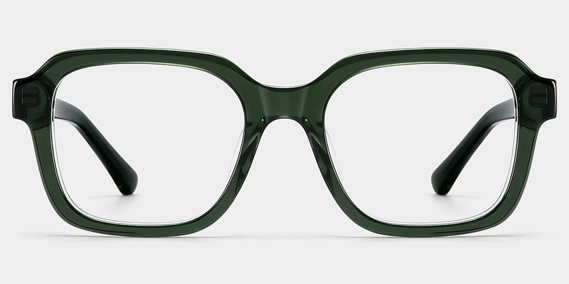 Parker Green Square Glasses