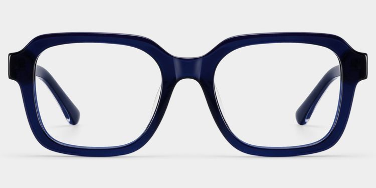 Parker Blue Square Glasses