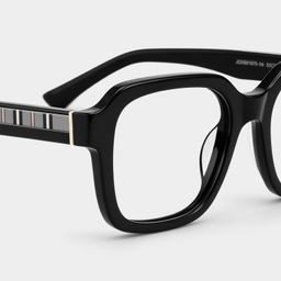 Parker Black Square Glasses5